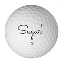 Load image into Gallery viewer, 2025 Sugar Golf 'S' Soft - Premium 2 Piece Surlyn Golf Balls - Sugar Lump - (8 balls)