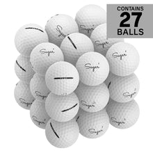 Load image into Gallery viewer, 2023 Sugar Pure - Premium 3-Piece Urethane Golf Balls - Single Cube (27 balls)