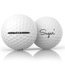 Load image into Gallery viewer, 2023 Sugar Pure - Premium 3-Piece Urethane Golf Balls - Single Cube (27 balls)