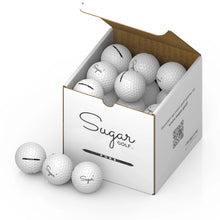 Load image into Gallery viewer, 2023 Sugar Pure - Premium 3-Piece Urethane Golf Balls - Single Cube (27 balls)