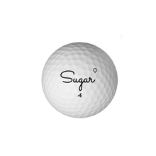 Load image into Gallery viewer, 2025 Sugar Golf 'Q' Quad - Premium 4 Piece Urethane Golf Balls - Sugar Lump - (8 balls)