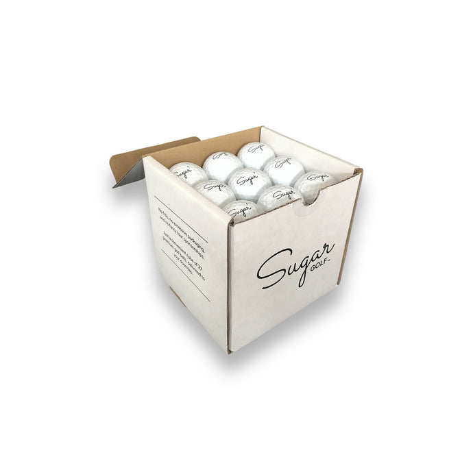 Sugar Golf G1 - Premium Golf Balls - Single Cube (27 balls)