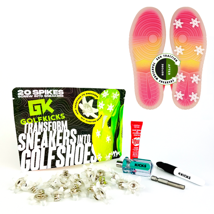 GolfKicks V5 Traction Kit (Clear)